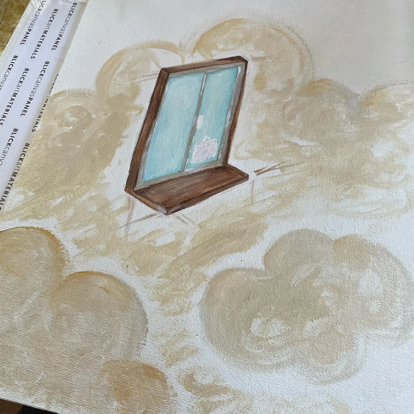 This waffle window in the sky is taking forever #30dayswithoutacouch work 4