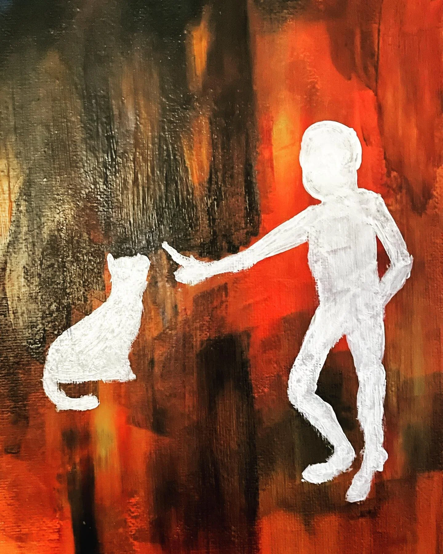 Work 1  in progress: &ldquo;How to Greet a Cat&rdquo;