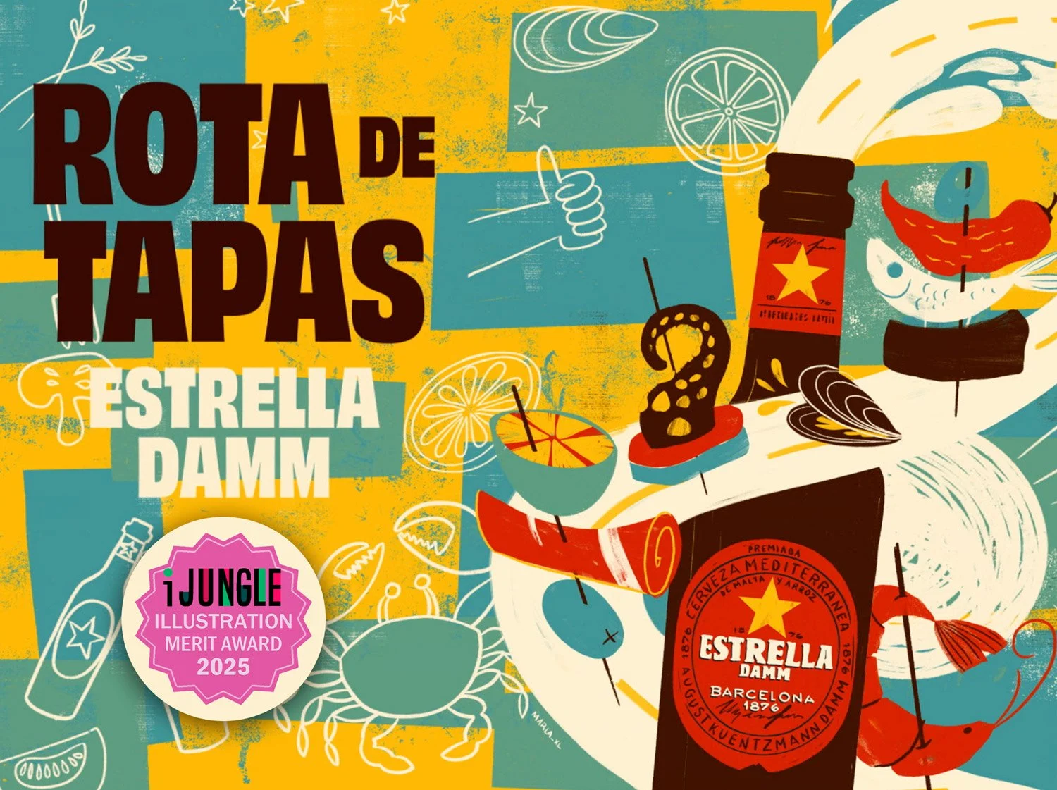 Rota de Tapas, Estrella Damm