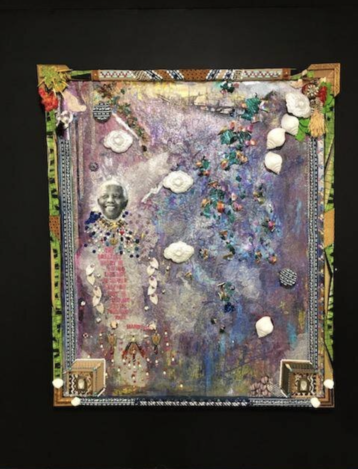 Charles Dudley, Greatest Glory, mixed media (2020).