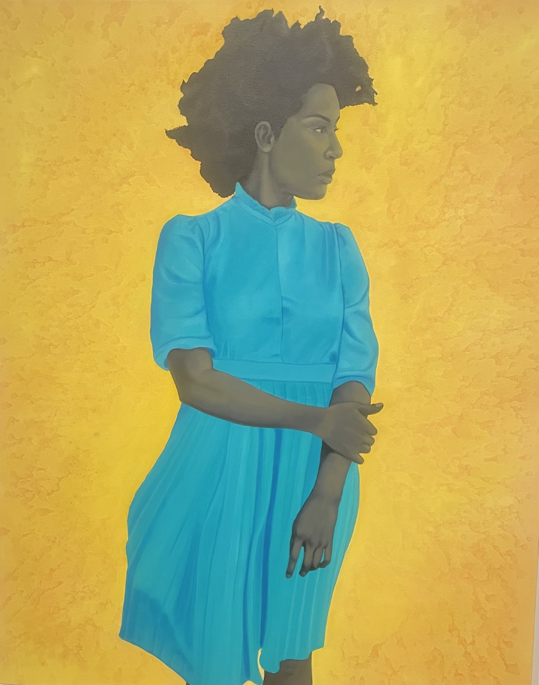 Saint Woman, 2015. Oil on canvas.