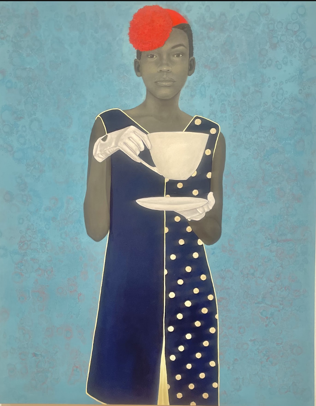 Miss Everything (Unsuppressed Deliverance) 2014. Oil on canvas.