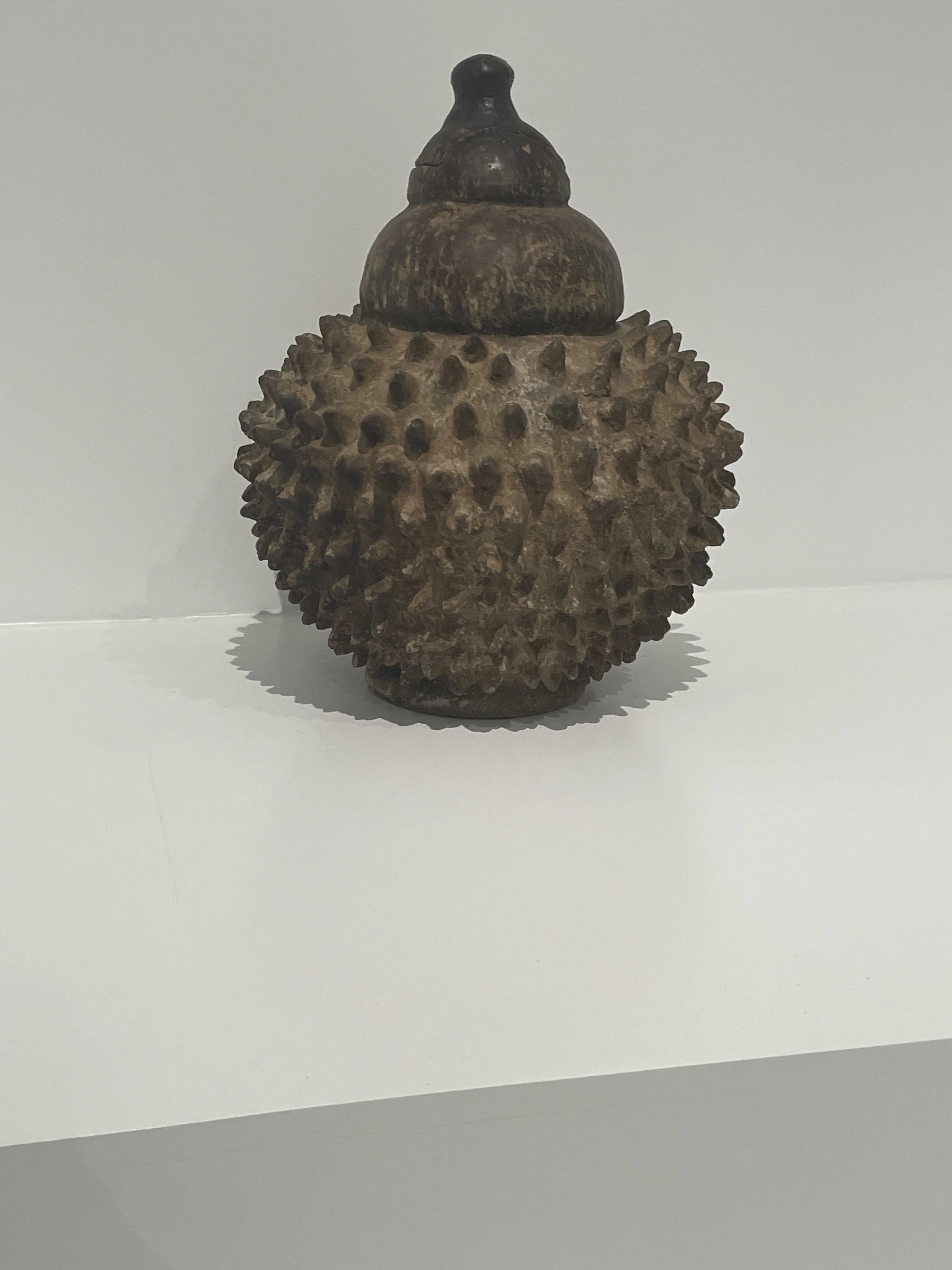 Lobi Artists, Burkina Faso. Vessel, 20c. Ceramic.