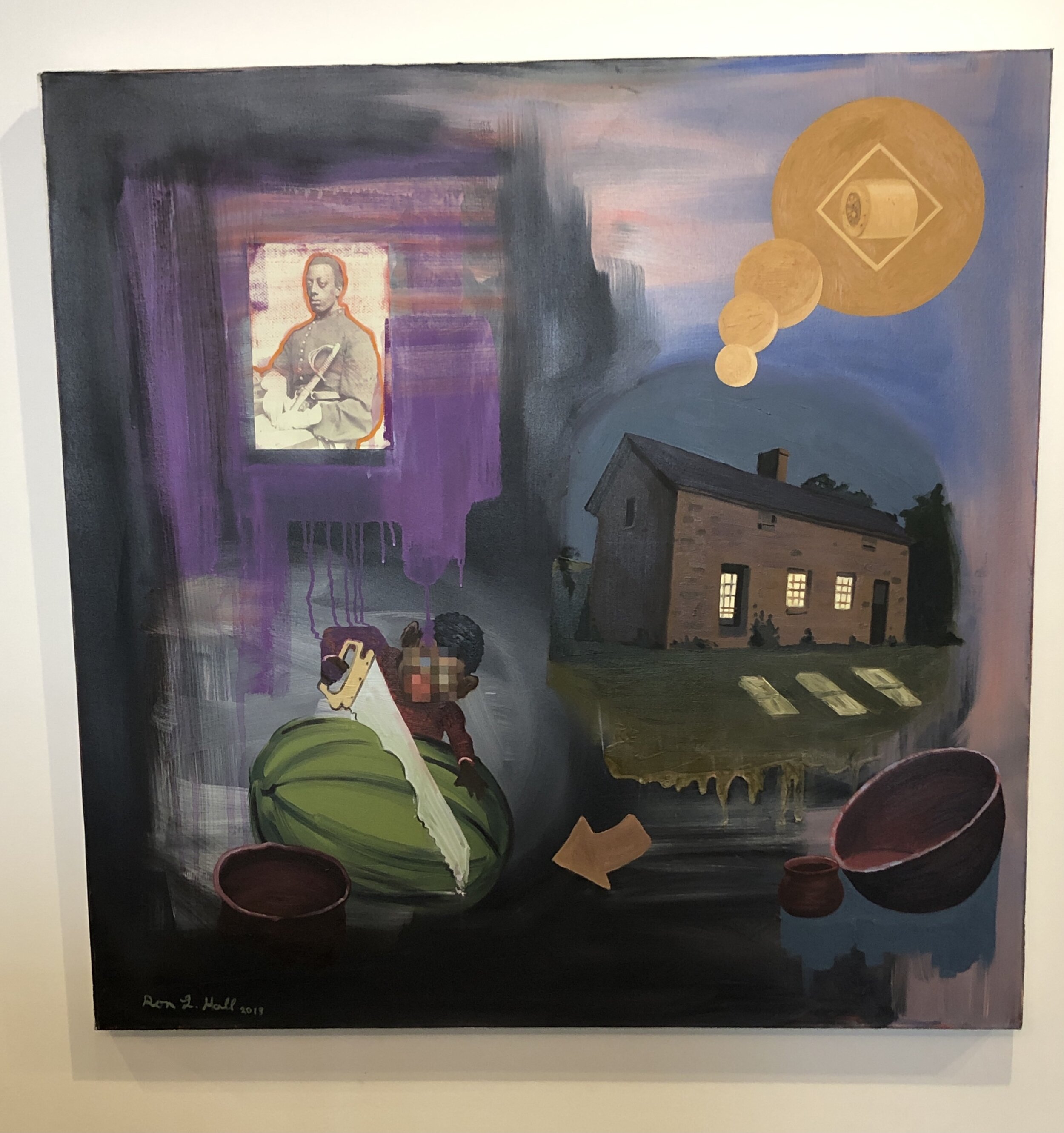 Ronald Hall, The Walsh Place, 2013 (oil on canvas)