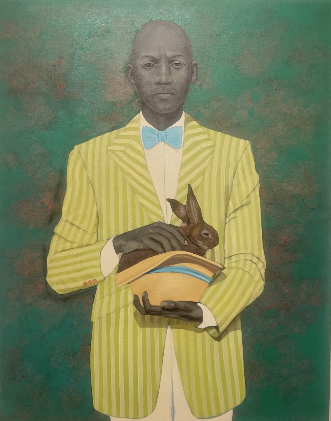 The Rabbit in the Hat, 2009. Oil on canvas.