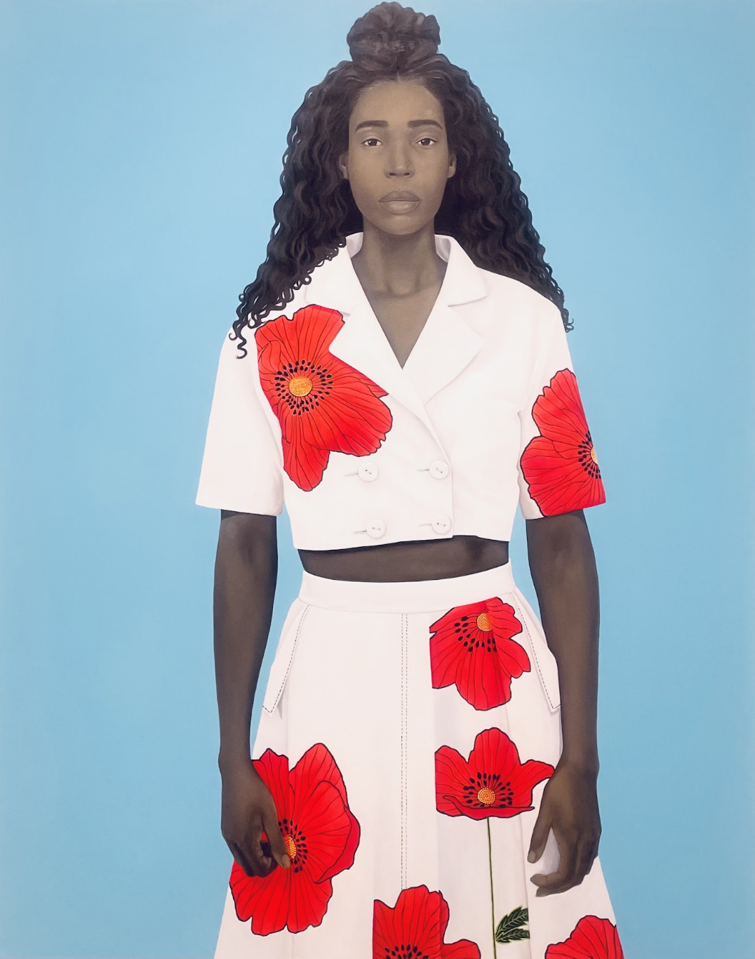 In the Garden of Herself, 2024. Oil on linen.