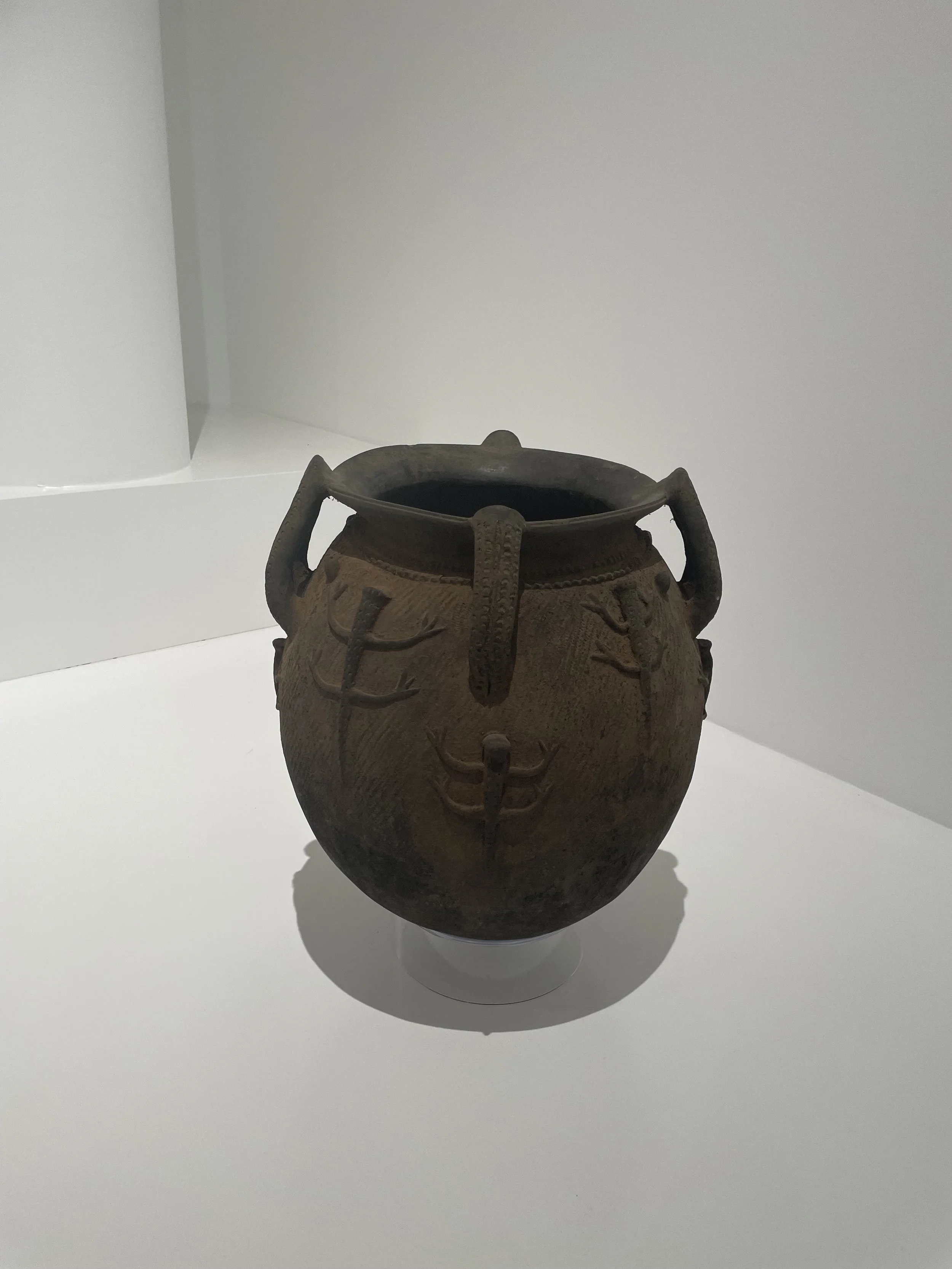 Babessi Artists, Cameroon. BabessiVessel, early 20c.Terra-cotta.