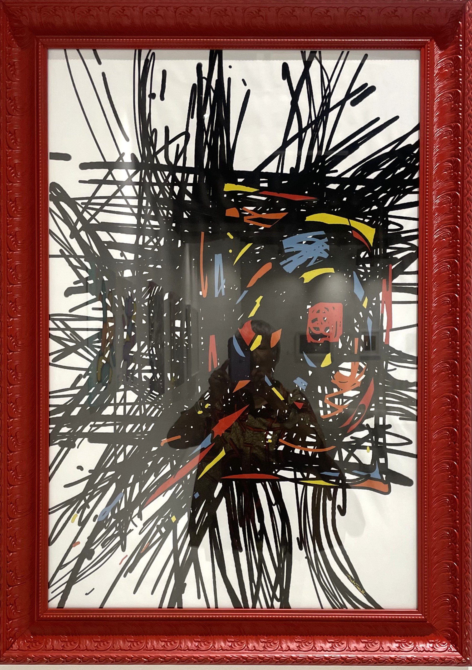 Annika Jones, Soul Between the Lines, 2024. Original digital painting - digital print.
