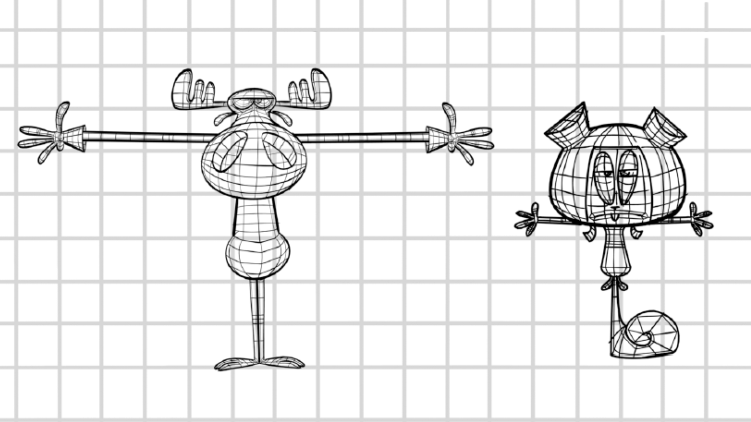 THE ADVENTURES OF ROCKY AND BULLWINKLE