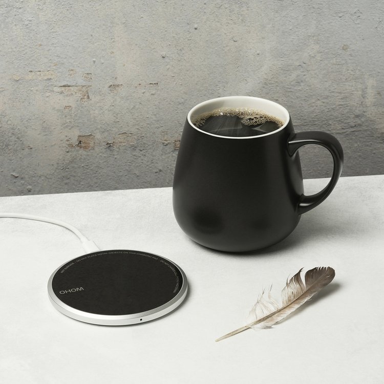 OHOM Ui 3 Mug & Warmer Set