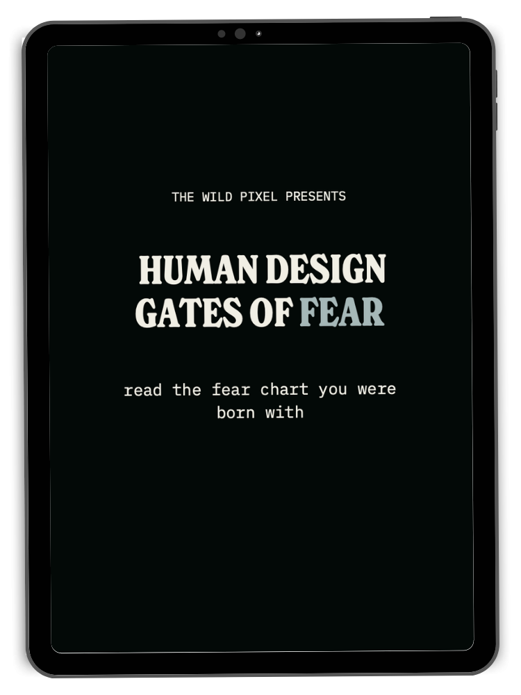 Gates of Fear in Human Design Ebook