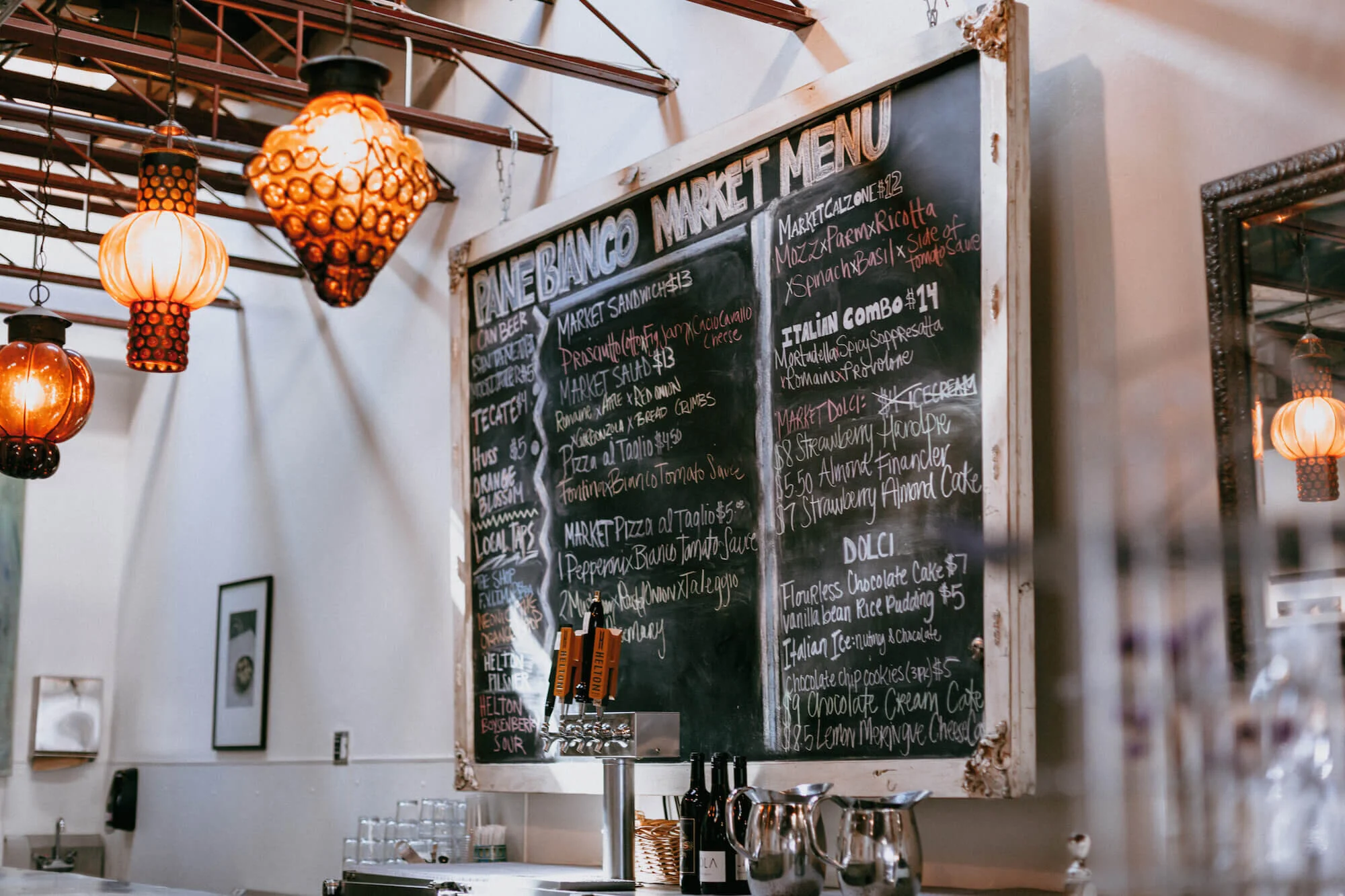 Pizzeria Bianco Phoenix wood fired pizzas