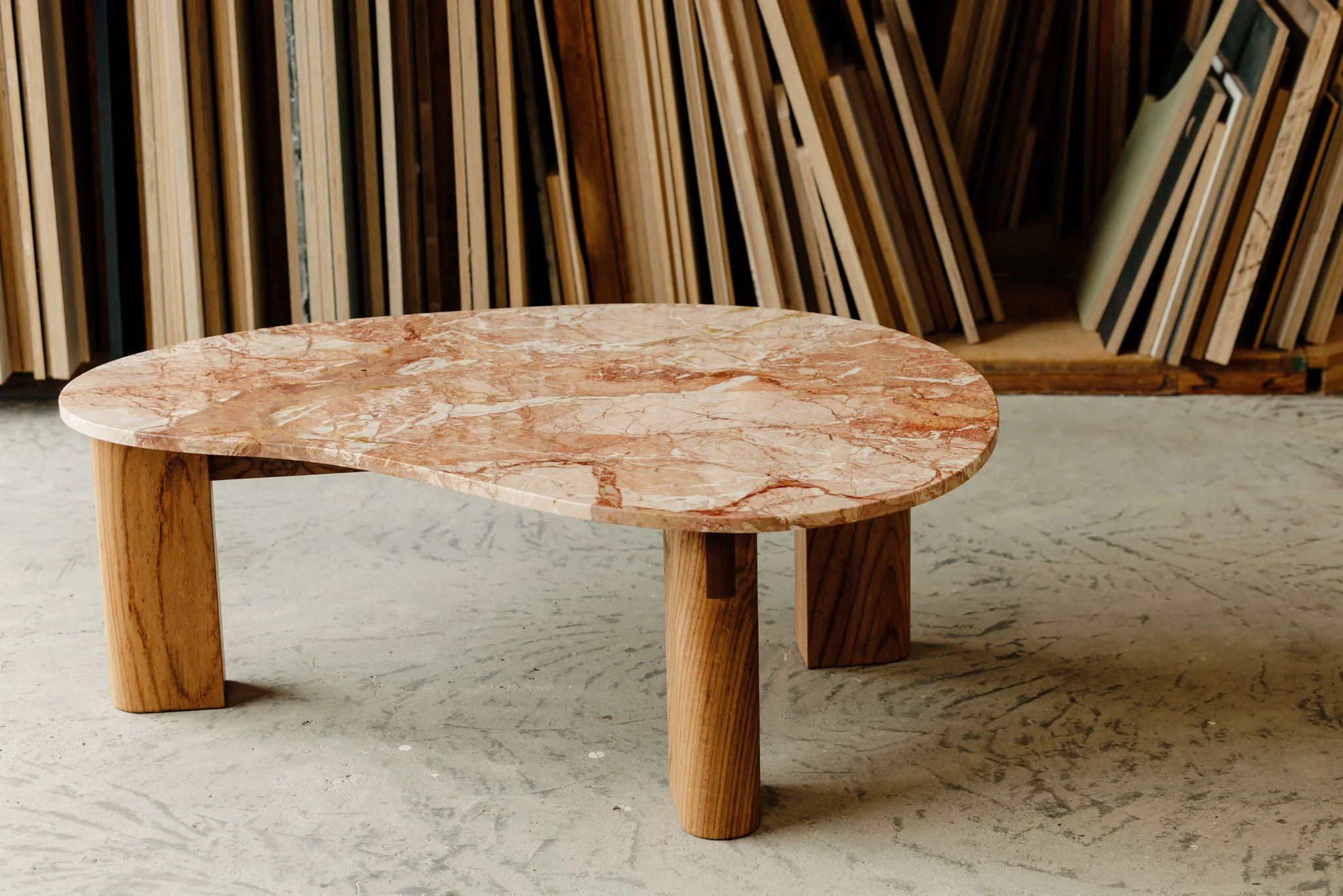 Marble & Elm coffee table