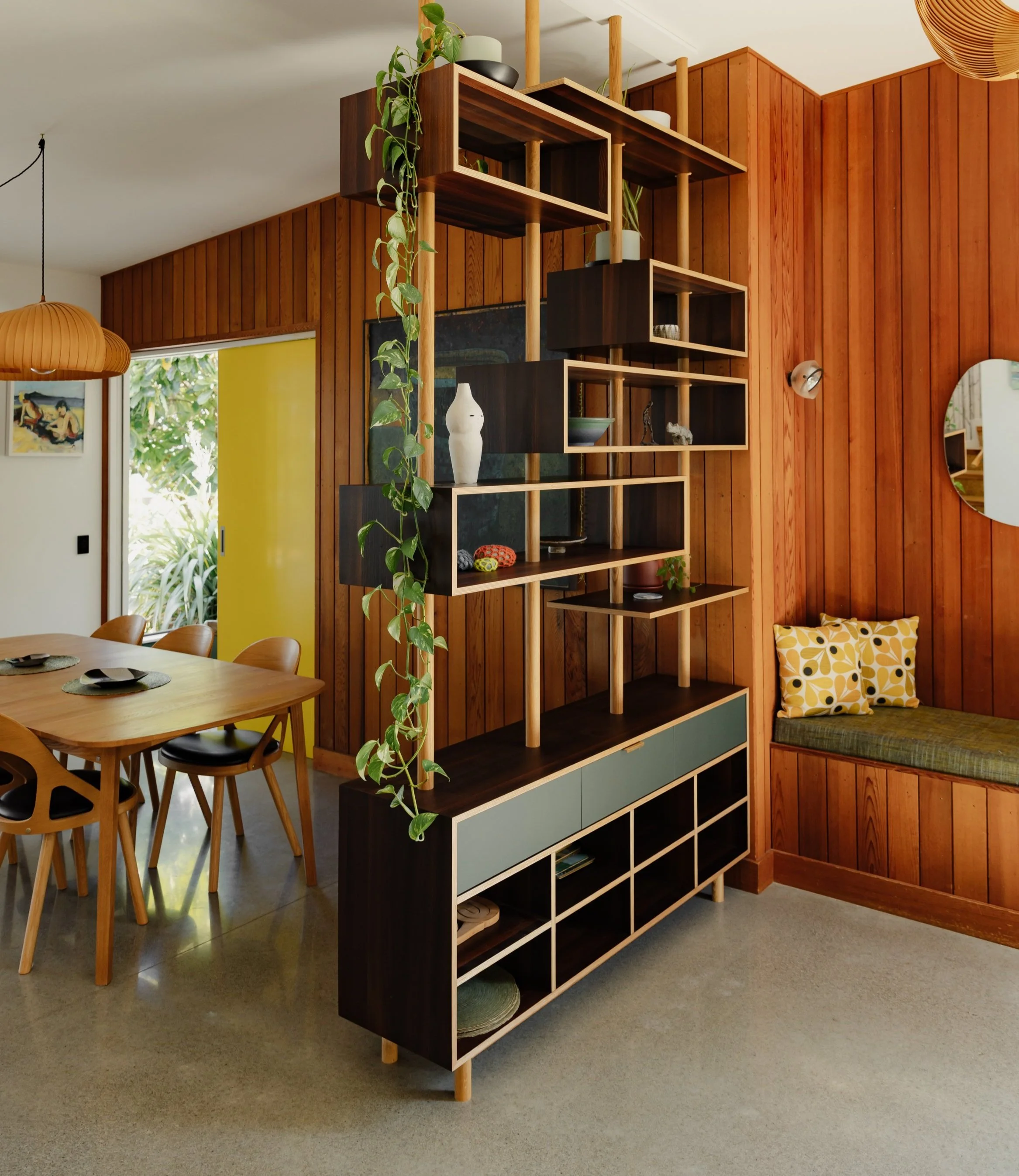 Creating two spaces without loosing the open plan feel — MAKE Furniture ...