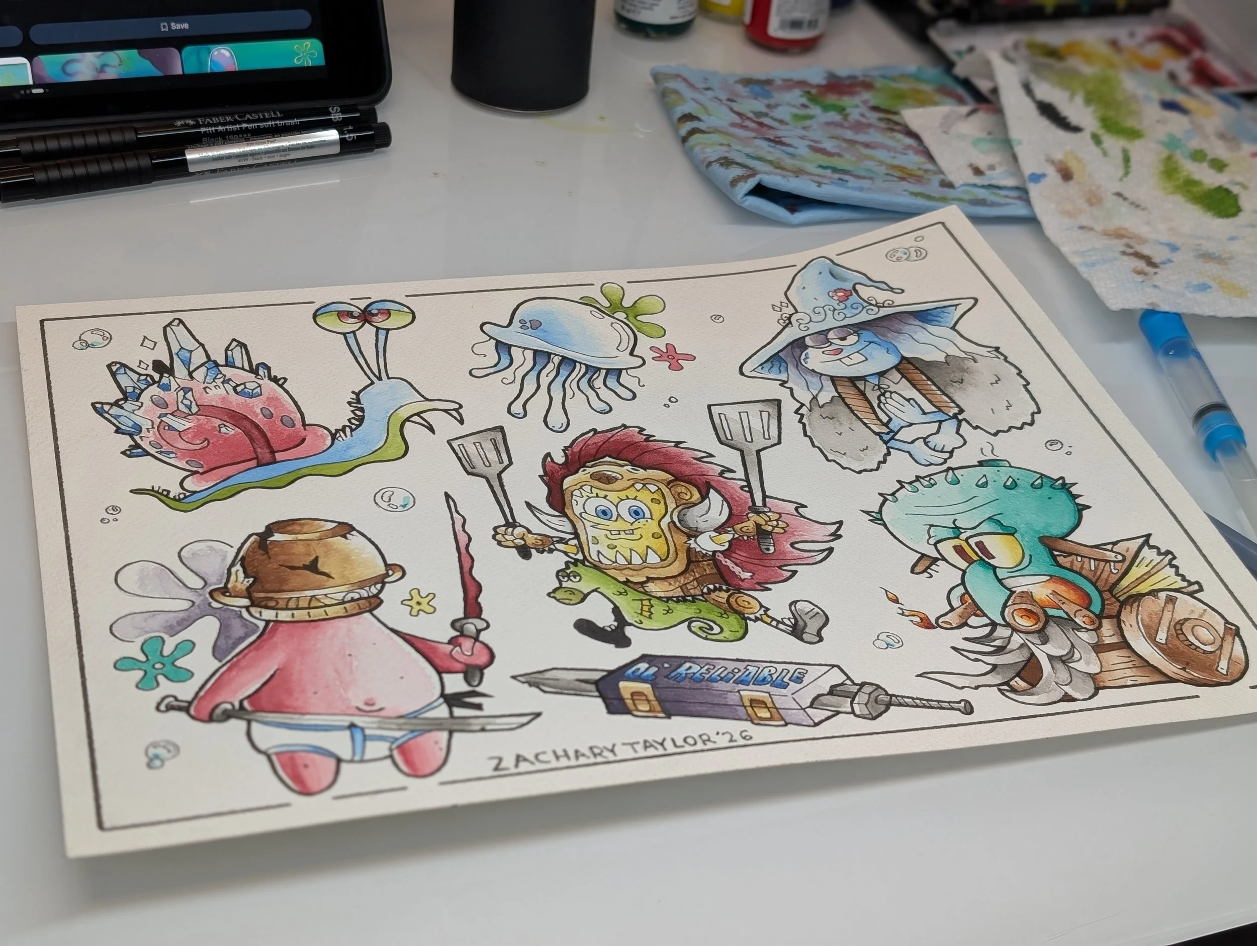 ER x SB Sticker Sheet