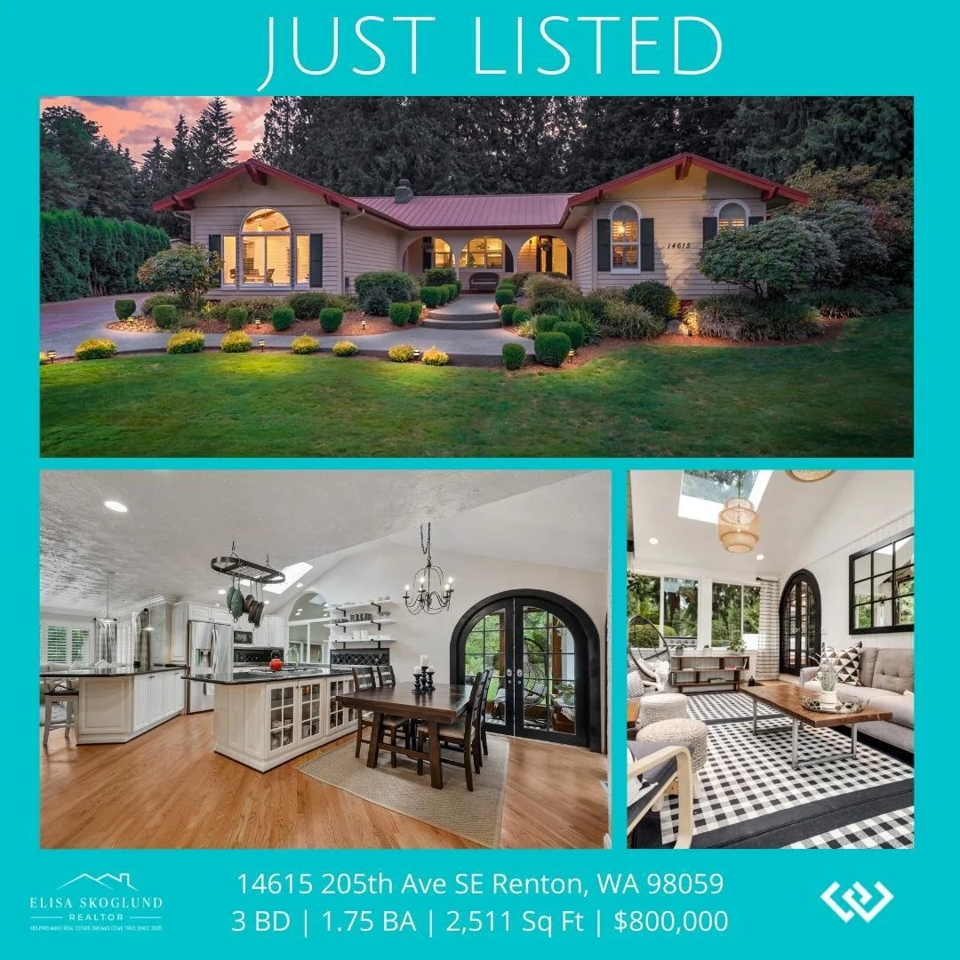 #JUSTLISTED in #Renton

3 Bedrooms | 1.75 Bathrooms | 2,511 Sq Ft | Offered at $800,000

Welcome to your one-of-a-kind rambler in the highly desired community of Maple Hills! This home gives you the feeling as though you've stepped into the Spanish C