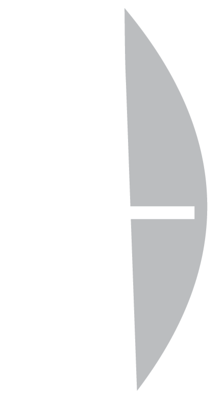 Black and teal circular logo with stylized cross in the center.