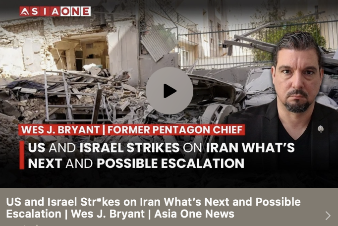 US and Israel Str*kes on Iran What’s Next and Possible Escalation | Wes J. Bryant | Asia One News