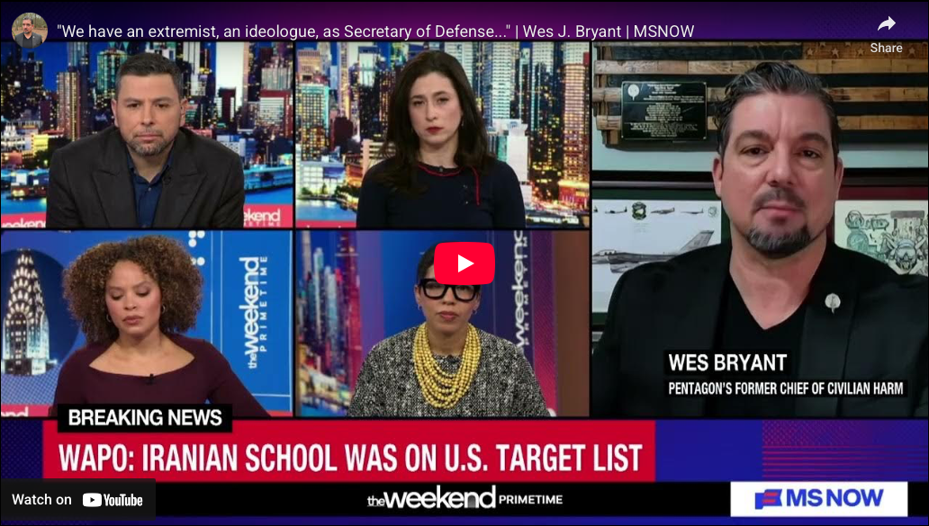 "An extremist, an ideologue, as Secretary of Defense..." | Wes J. Bryant | MSNOW