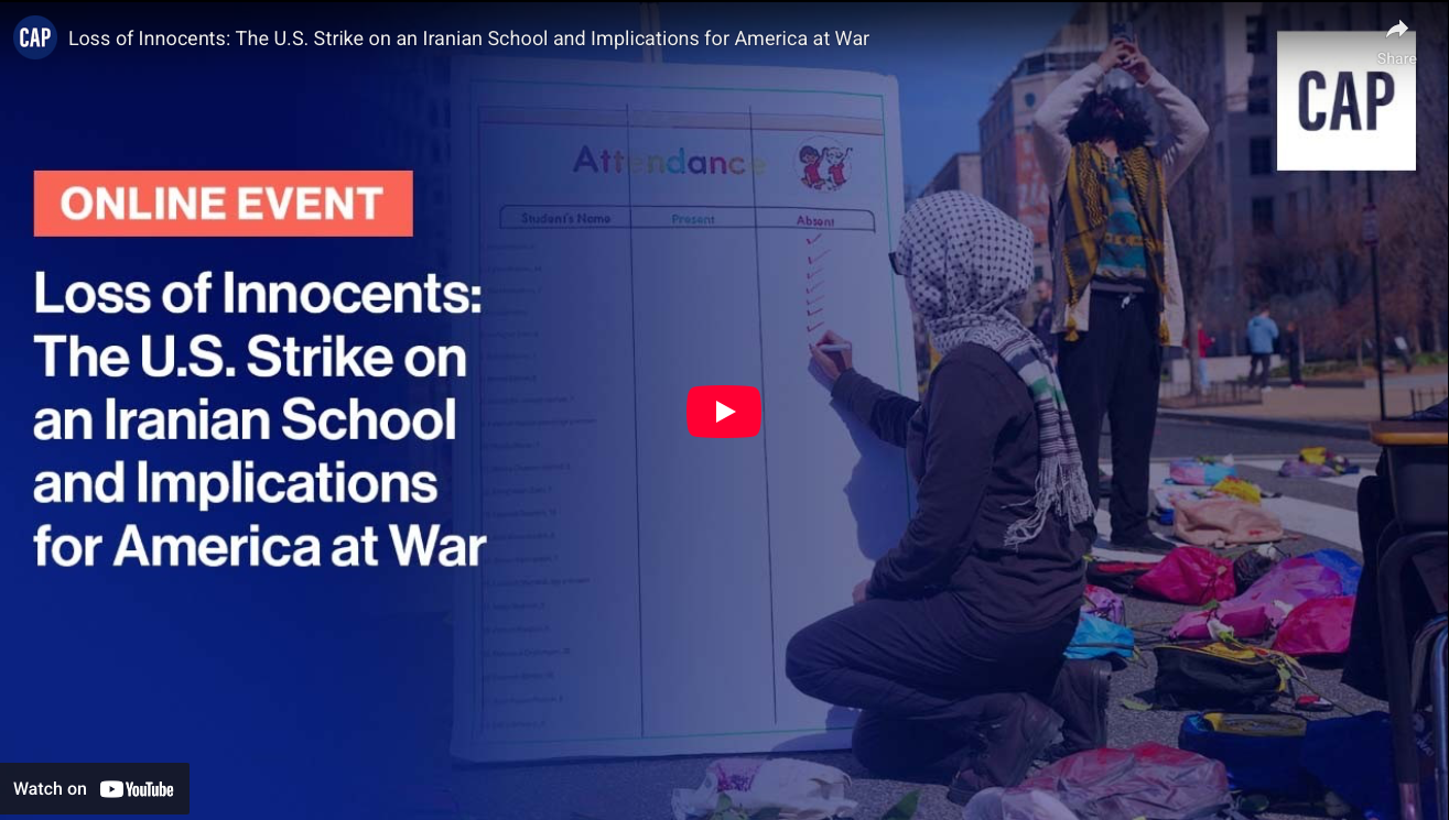 Loss of Innocents: The U.S. Strike on an Iranian School and Implications for America at War