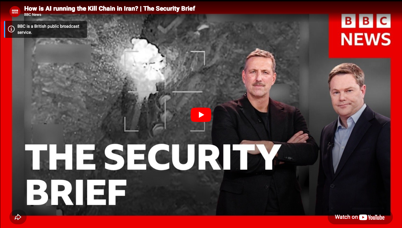 How is AI running the Kill Chain in Iran? | The Security Brief