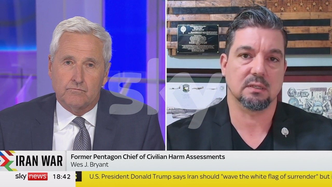 The values of the America people... | Wes J. Bryant | Sky News
