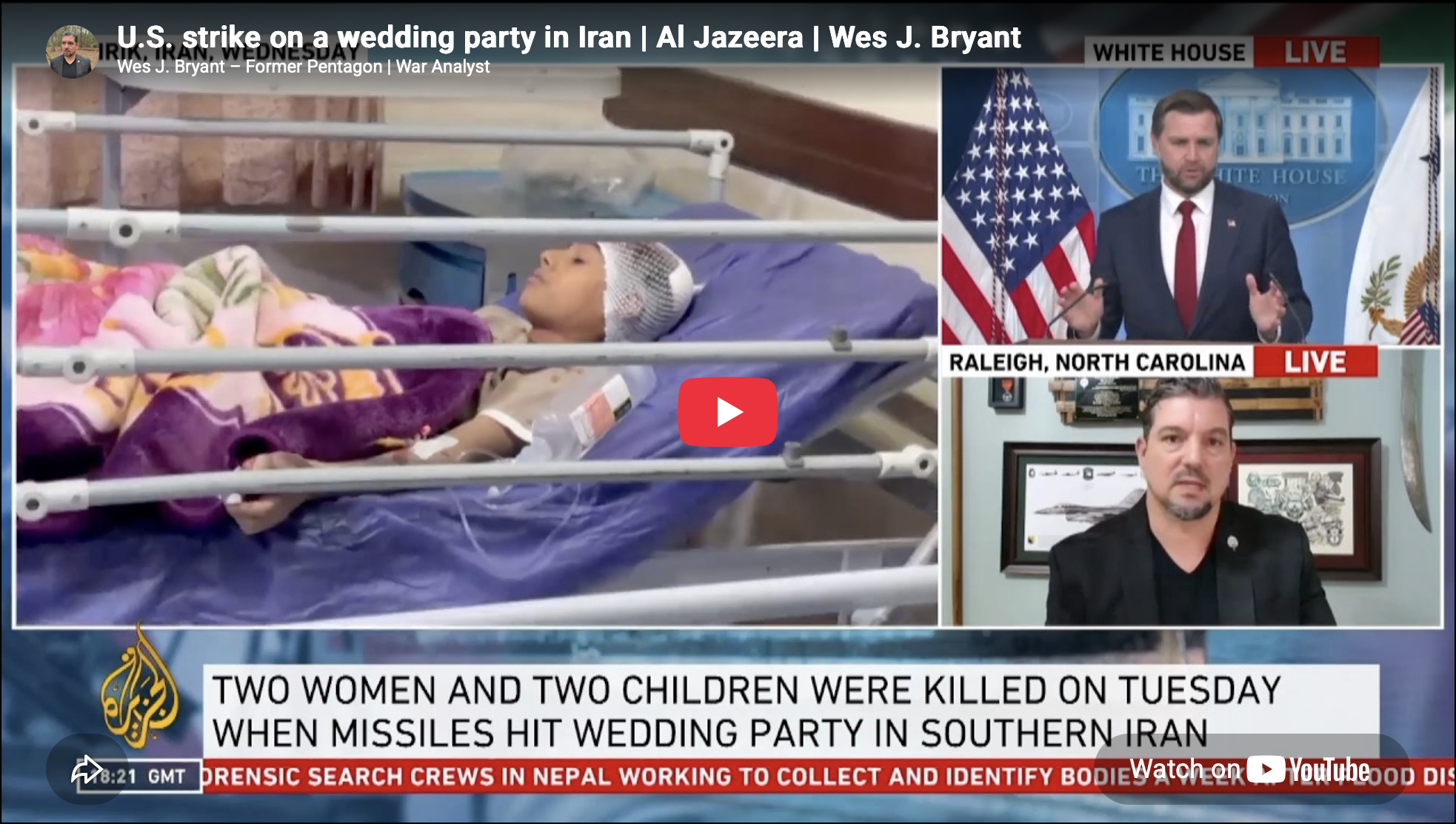 U.S. strike on a wedding party in Iran | Al Jazeera