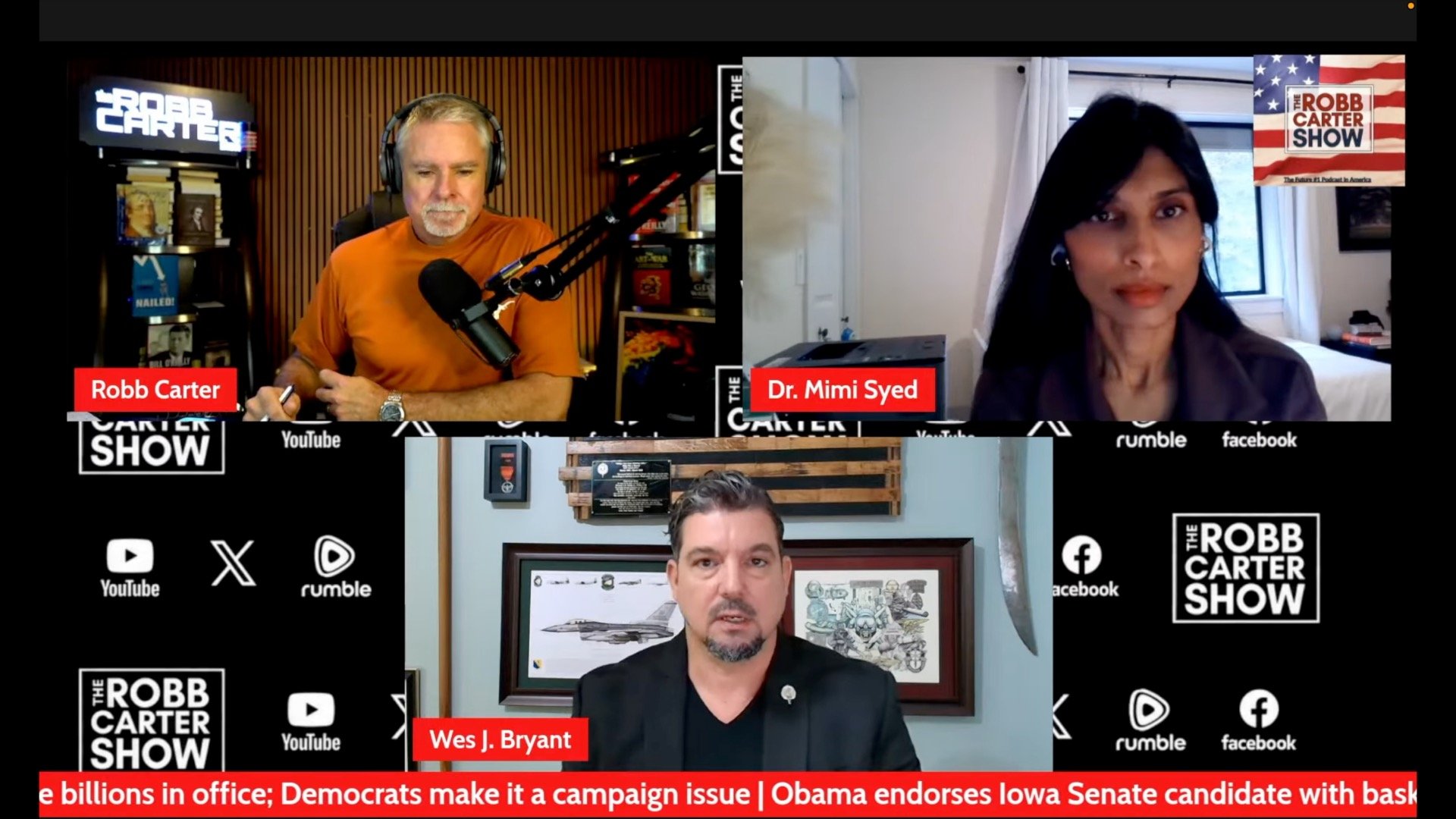 Israel, genocide, and antisemitism | The Robb Carter Show | Wes J. Bryant and Dr. Mimi Syed