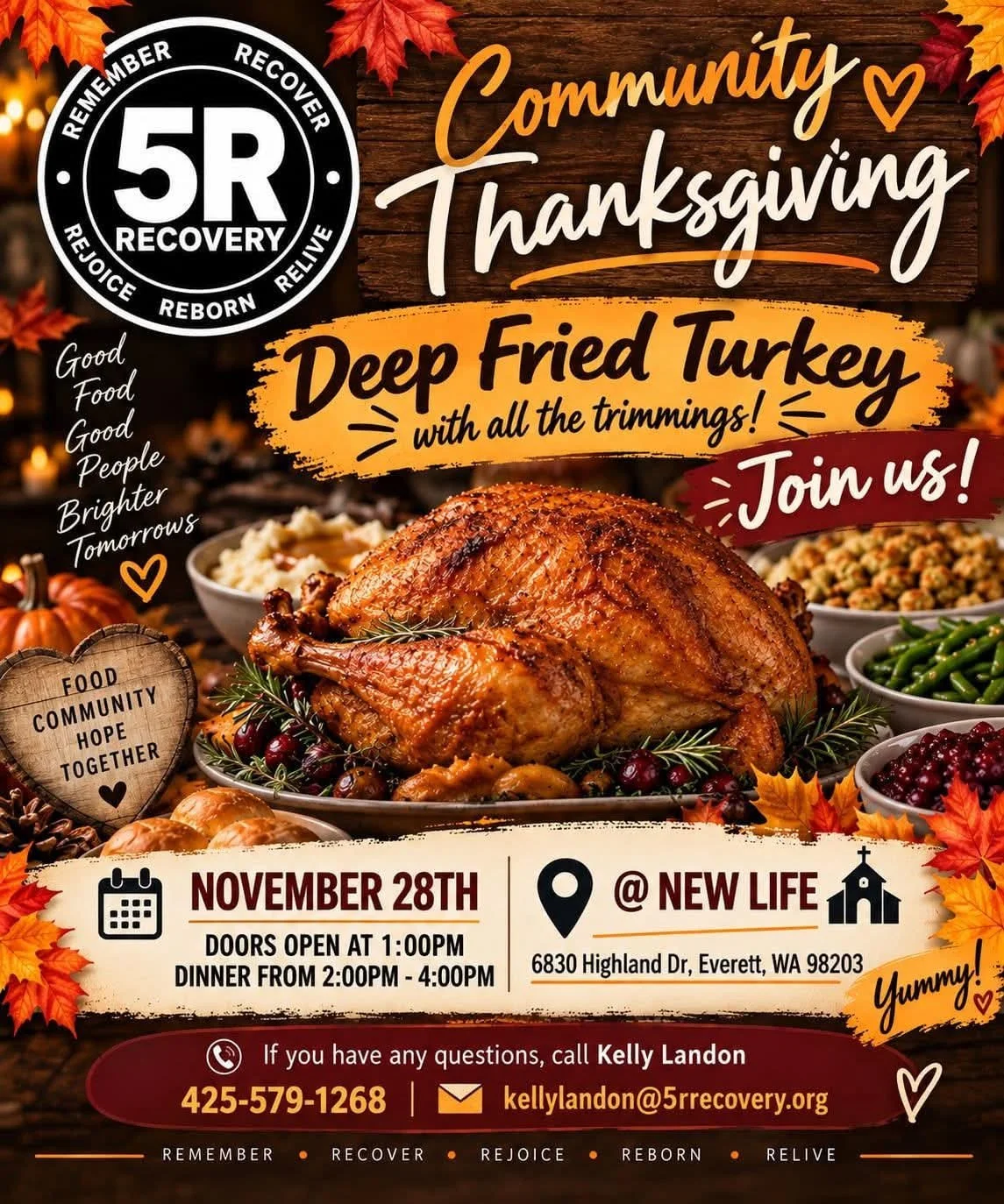 Thanksgiving Flier for 2026