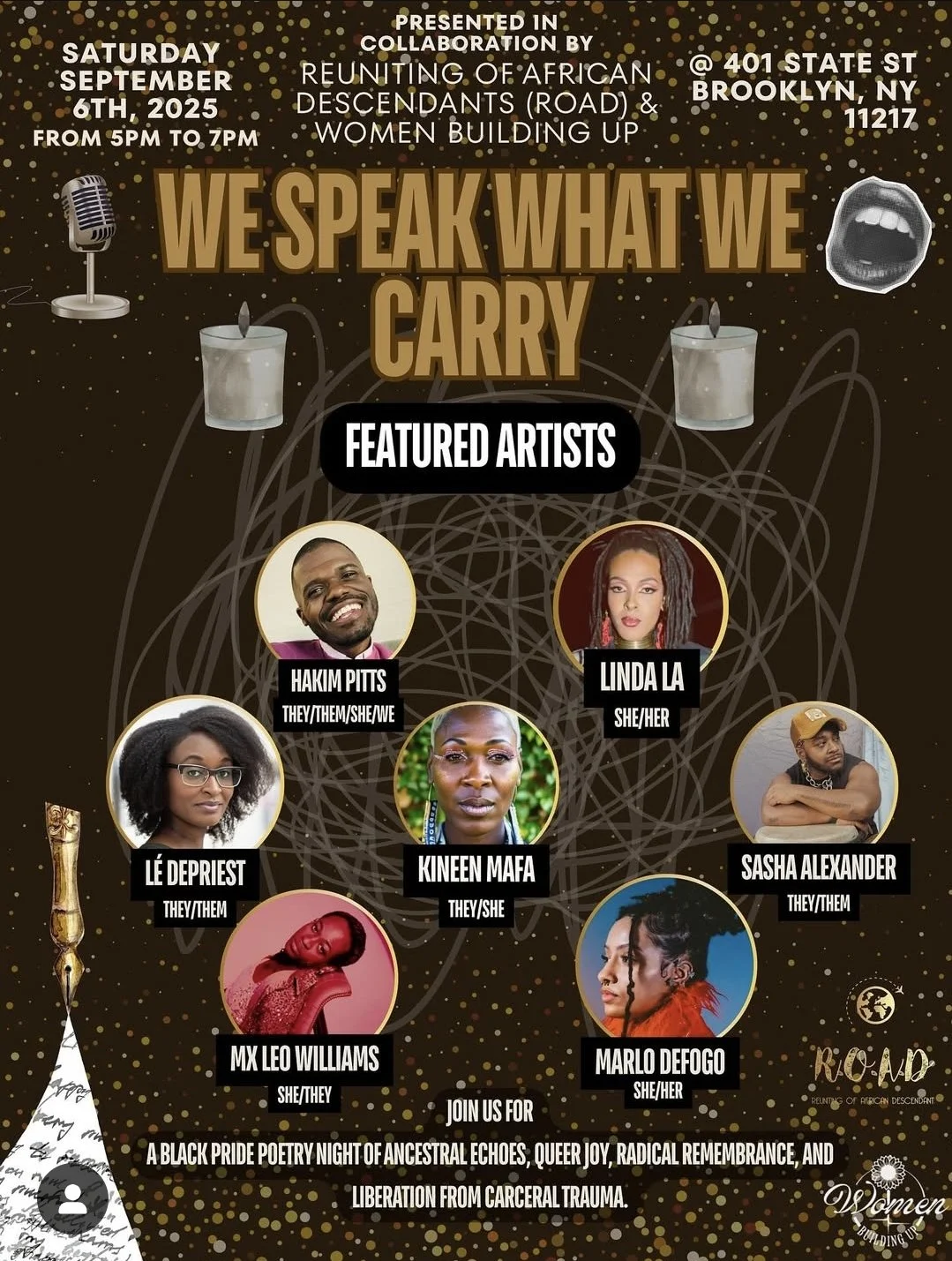 We Speak What We Carry