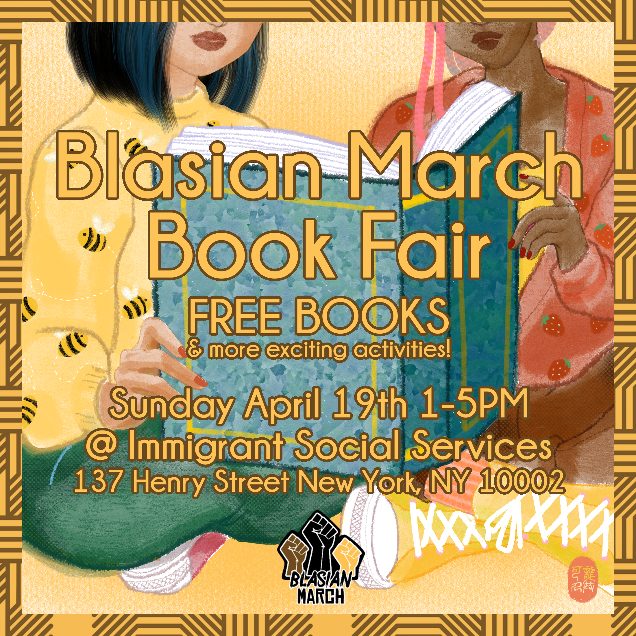 Blasian March Book Fair