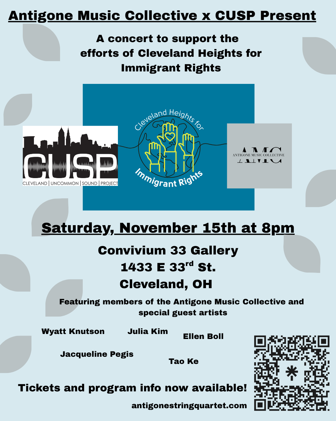 Antigone Music Collective x CUSP