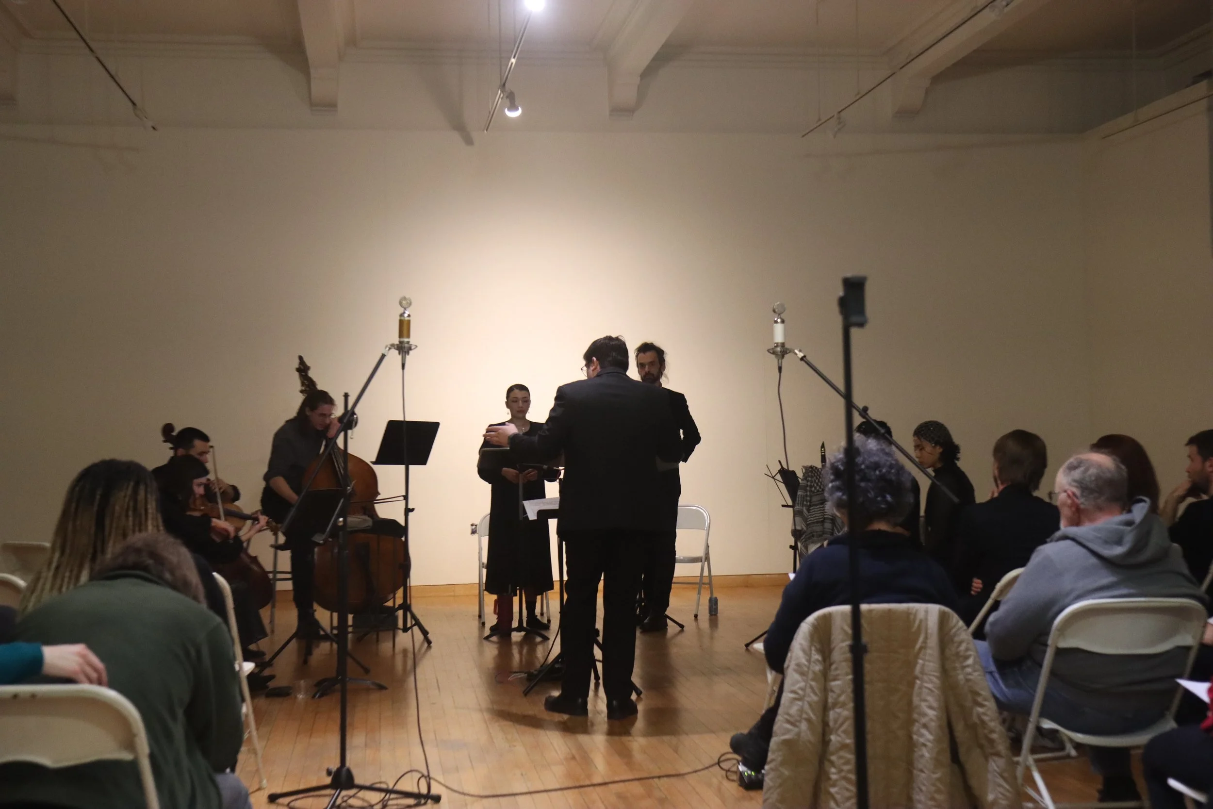 full nyctivoe ensemble, conducted by Spencer Domer