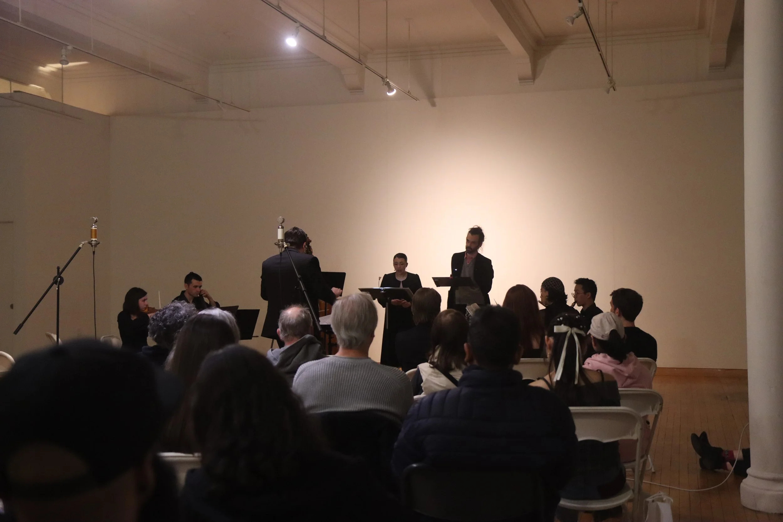 full nyctivoe ensemble, conducted by Spencer Domer