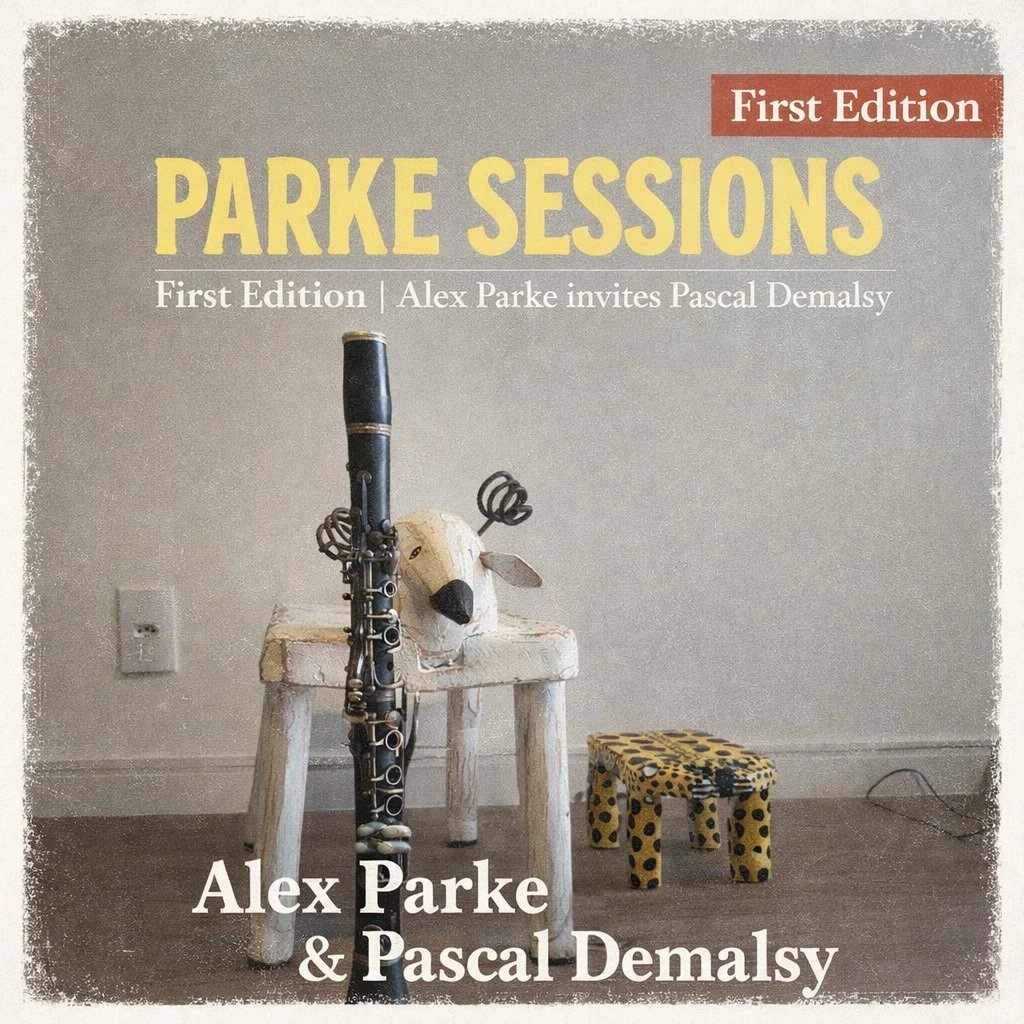 up on Bandcamp! Link in description.

*Parke Sessions &ndash; First Edition
Alex Parke invites Pascal Demalsy*

Estudio - @souzalimaoficial.faculdade 
Capta&ccedil;&atilde;o de Som - @raphadlerr