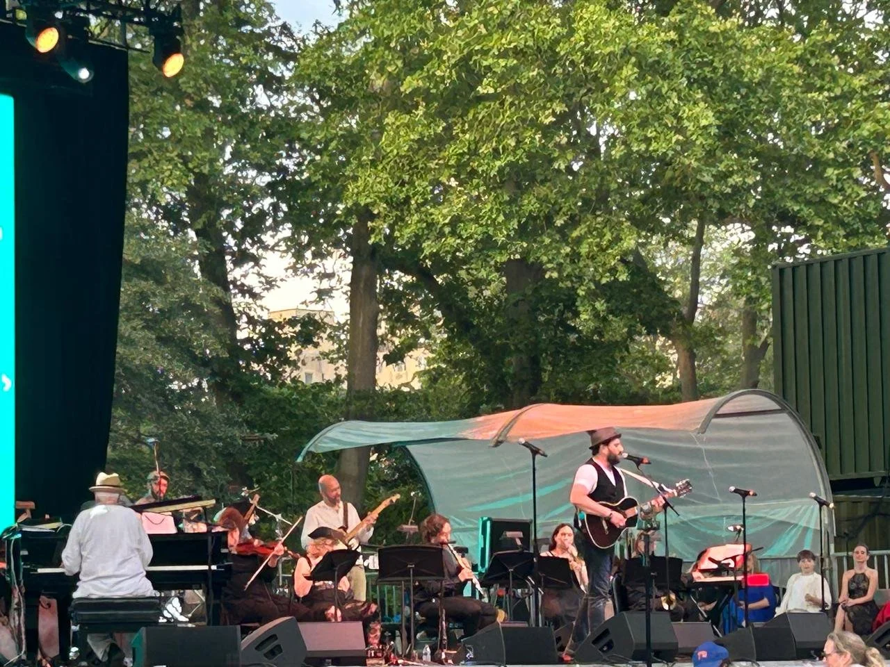 Frank London&rsquo;s Klezmer Brass All Stars✅ 

Super happy to be on this legendary gig!

Thanks Mr @franklondontrumpet @debrazalmen and @folksbiene 

Thanks Anna London for pictures