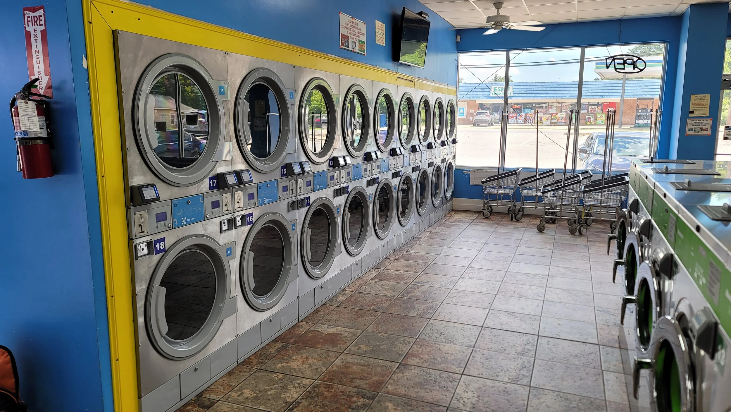 30 lbs Dryers - Coin or Credit/Debit Cards
