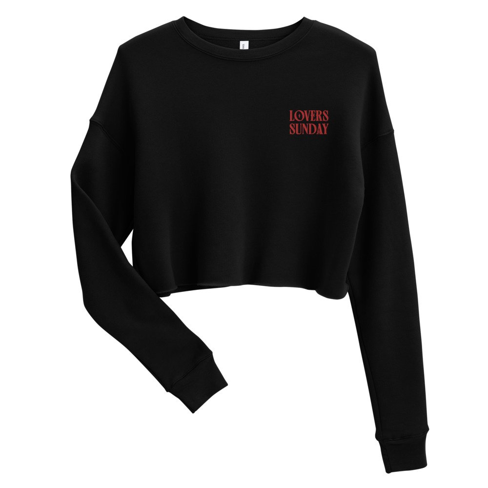 LOVERS CROPPED SWEATSHIRT — Lover's Sunday