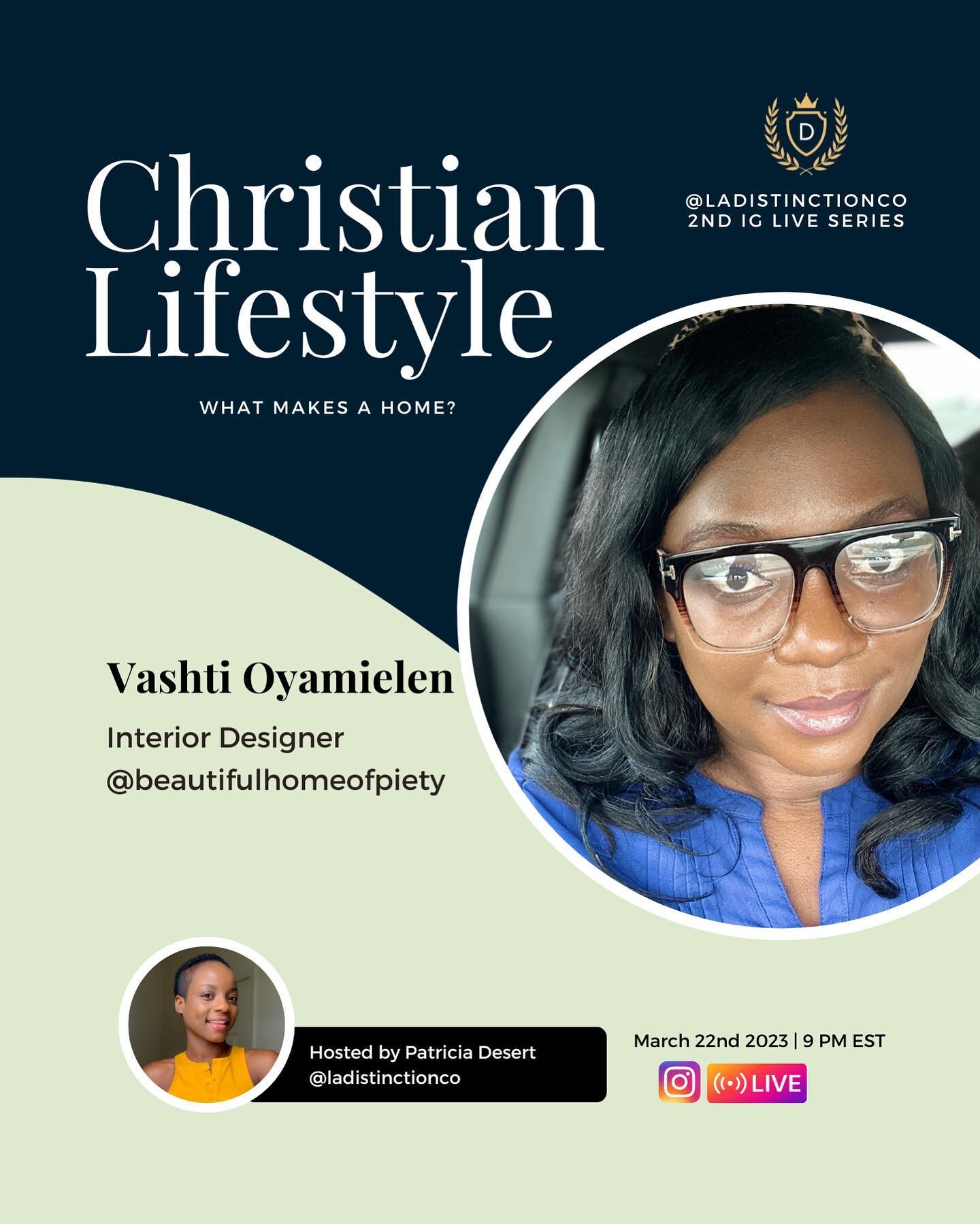 We are back with the Christian Lifestyle series and you are not ready for this guest!!!! 

Go ahead and go check out her work on her page @beautifulhomeofpiety!!✨

Vashti is an amazing interior designer transforming space into work of art!! 🌱

This 