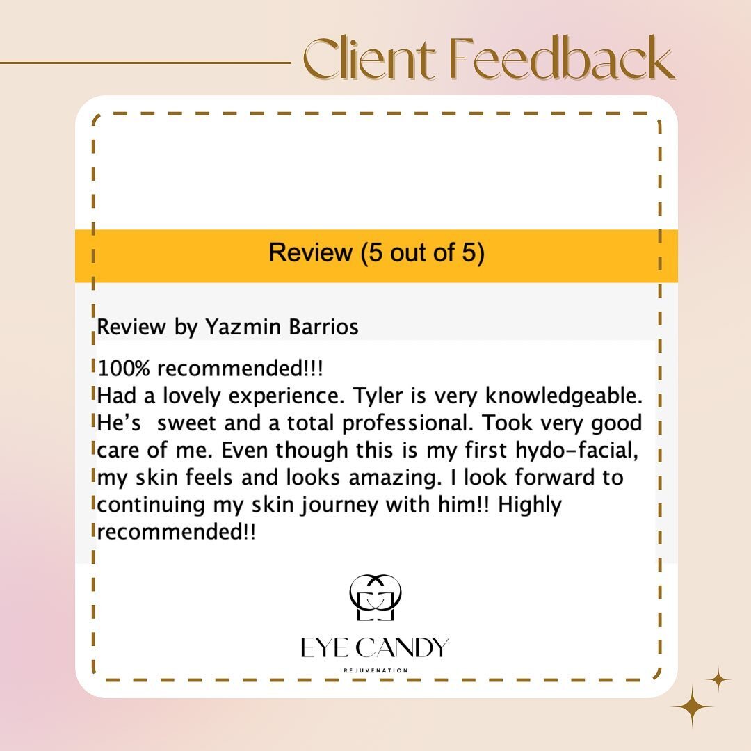 Feedback Fridays 🥰
Our favorite day of the week! We love all the love💗
.

Text 📲: (949)-877-0256
Call 📞: (714)-723-0770
Website 💻: www.eyecandylashandbrowspa.com