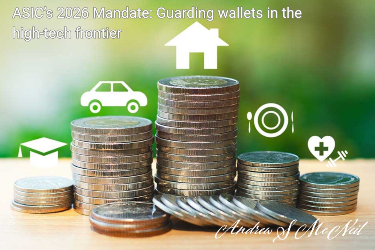 ASIC’s 2026 Mandate: Guarding wallets in the high-tech frontier