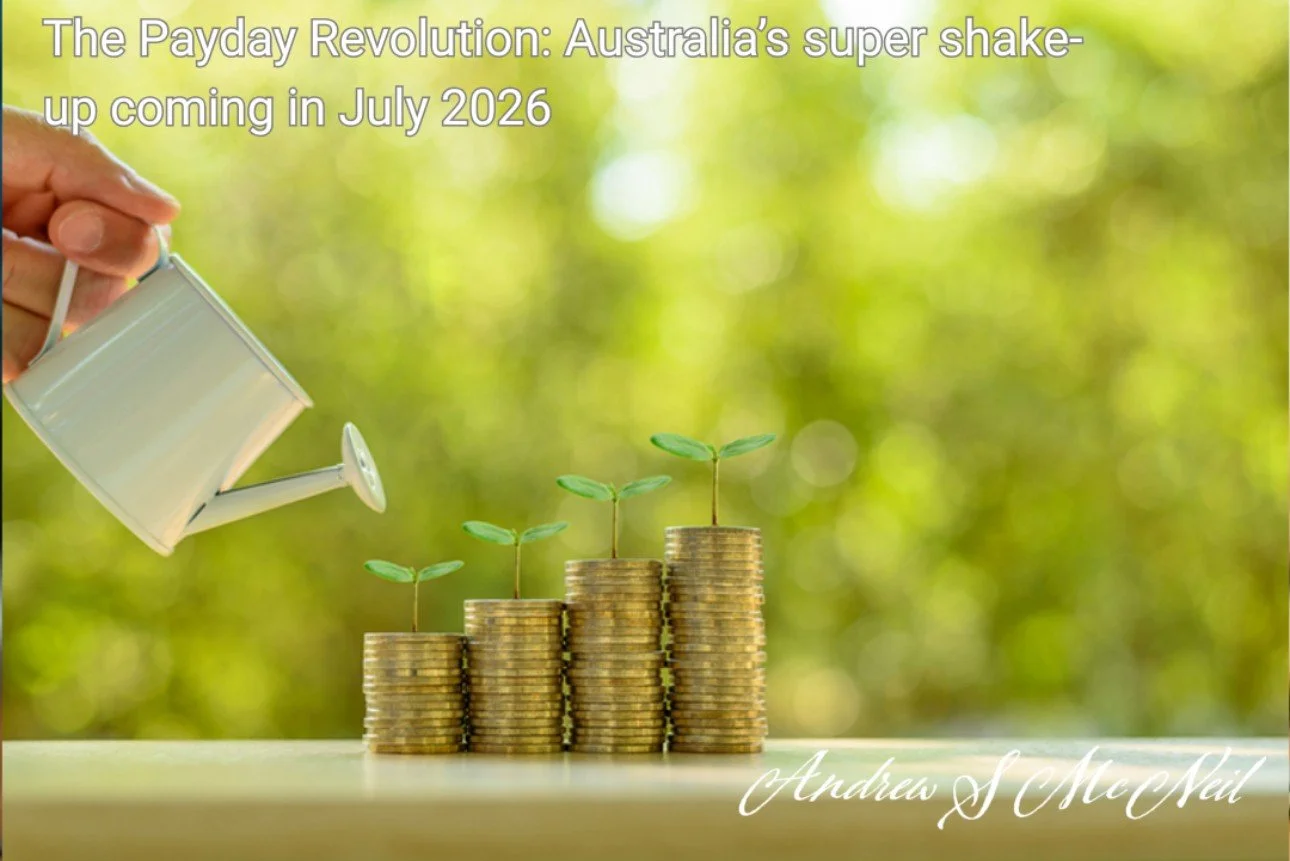 The Payday Revolution: Australia’s super shake-up coming in July 2026