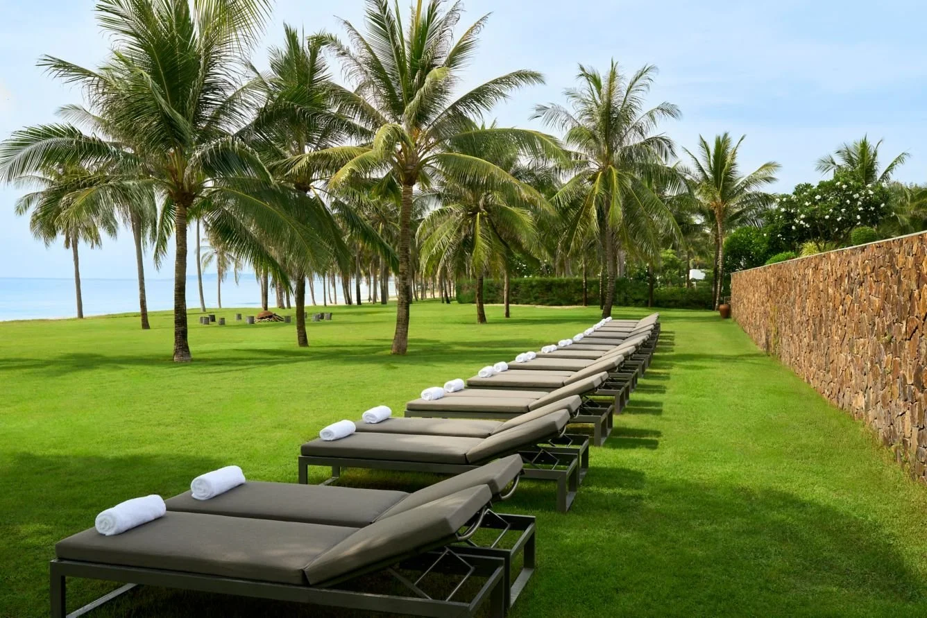 Private Beach Lawn