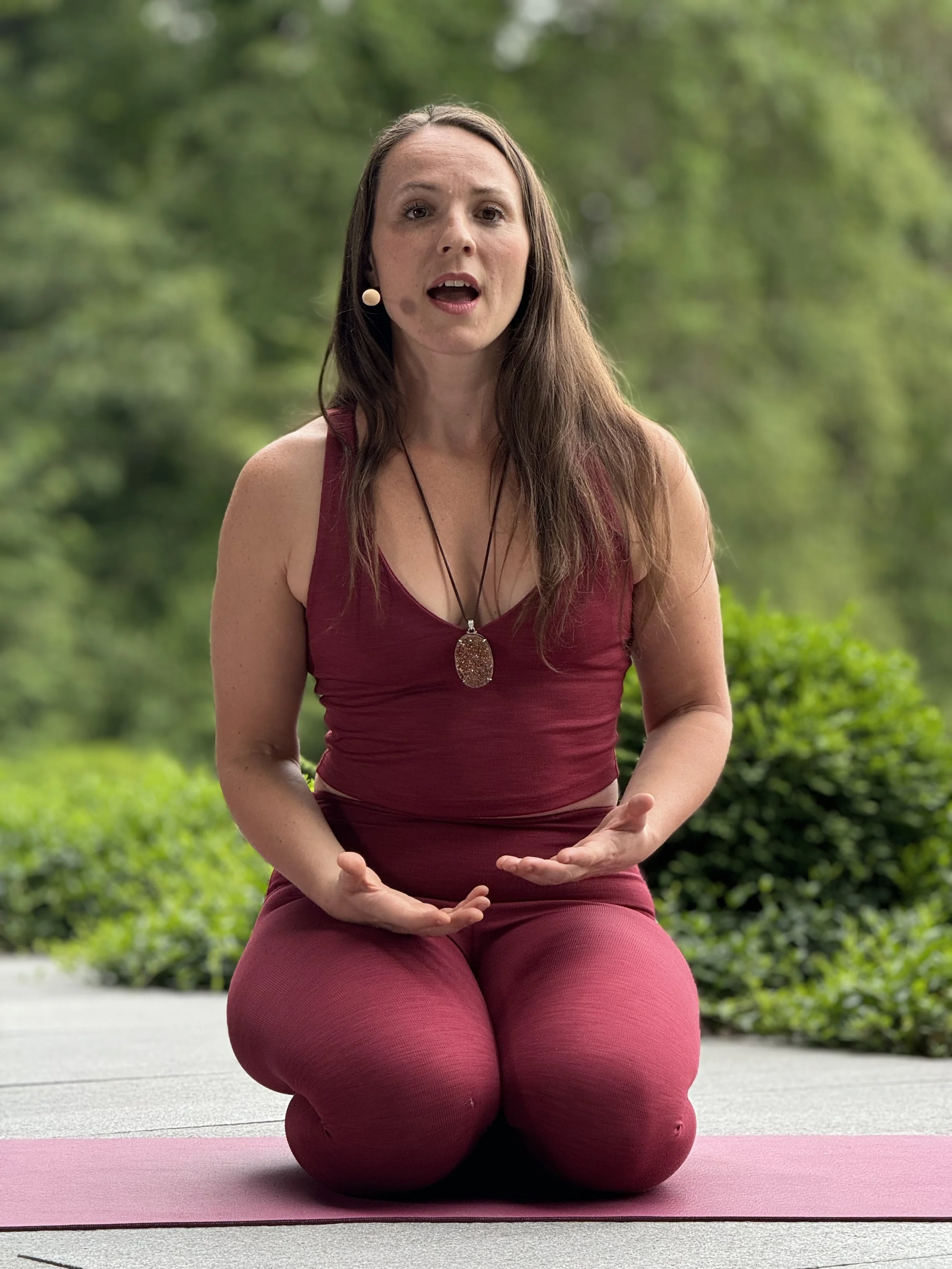 Women's retreat leader