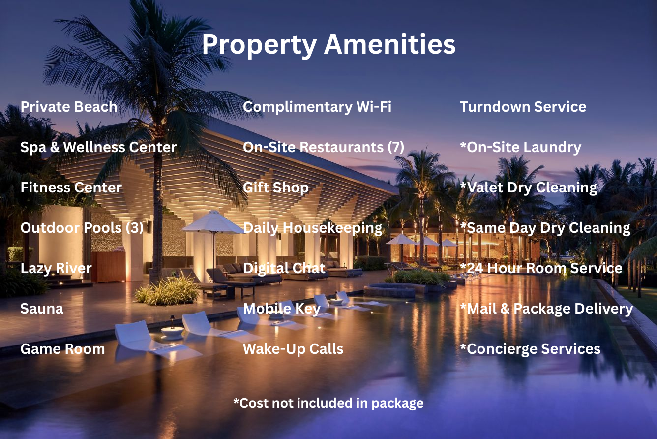 5-star yoga retreat resort amenities