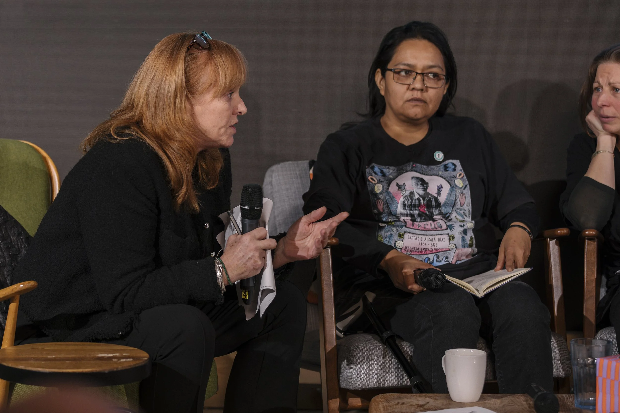 An evening of solidarity and environmental justice with two Indigenous women human rights defenders