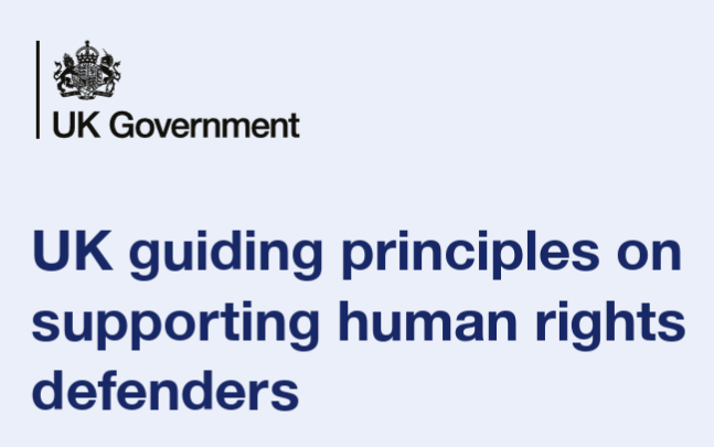 Joint Statement: Alarm Bells Ring as UK Support for Human Rights Defenders Takes a Step Backwards