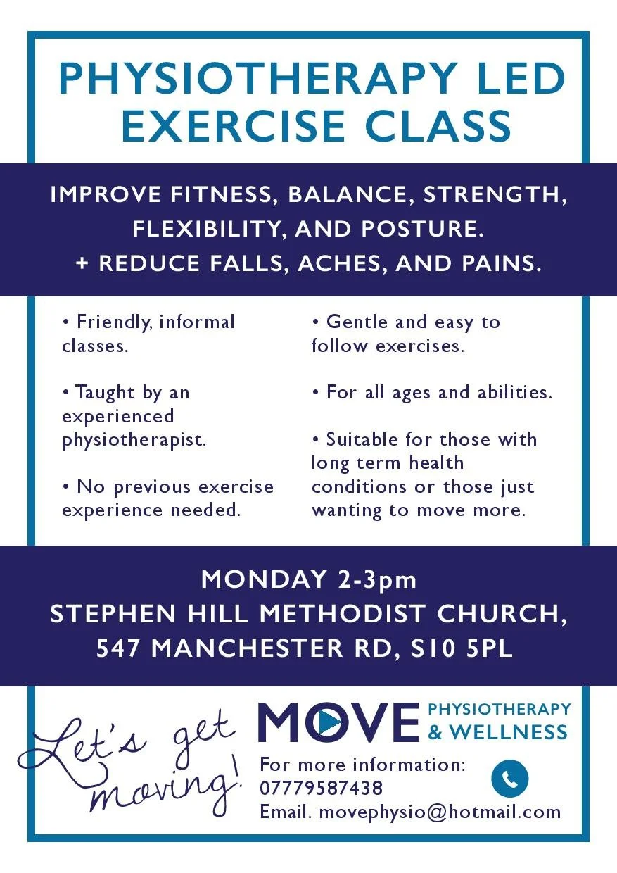 New Physiotherapy-led Exercise Class