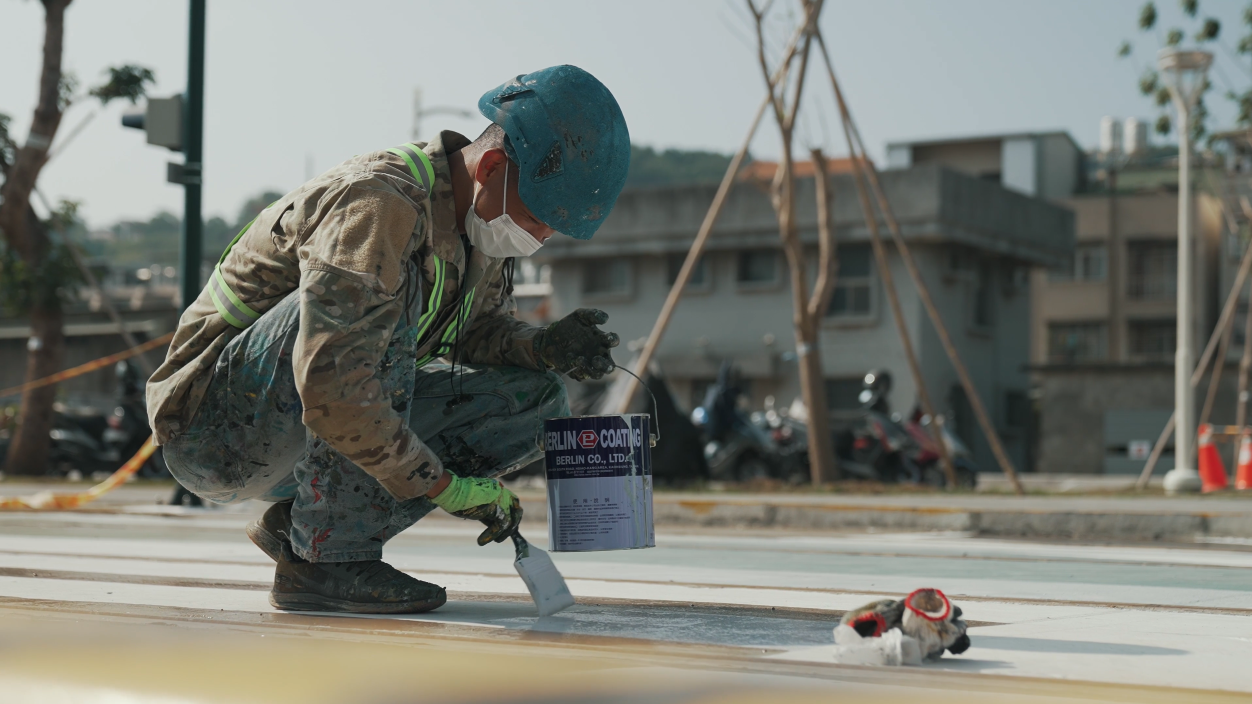 輕軌繪畫紀錄影片