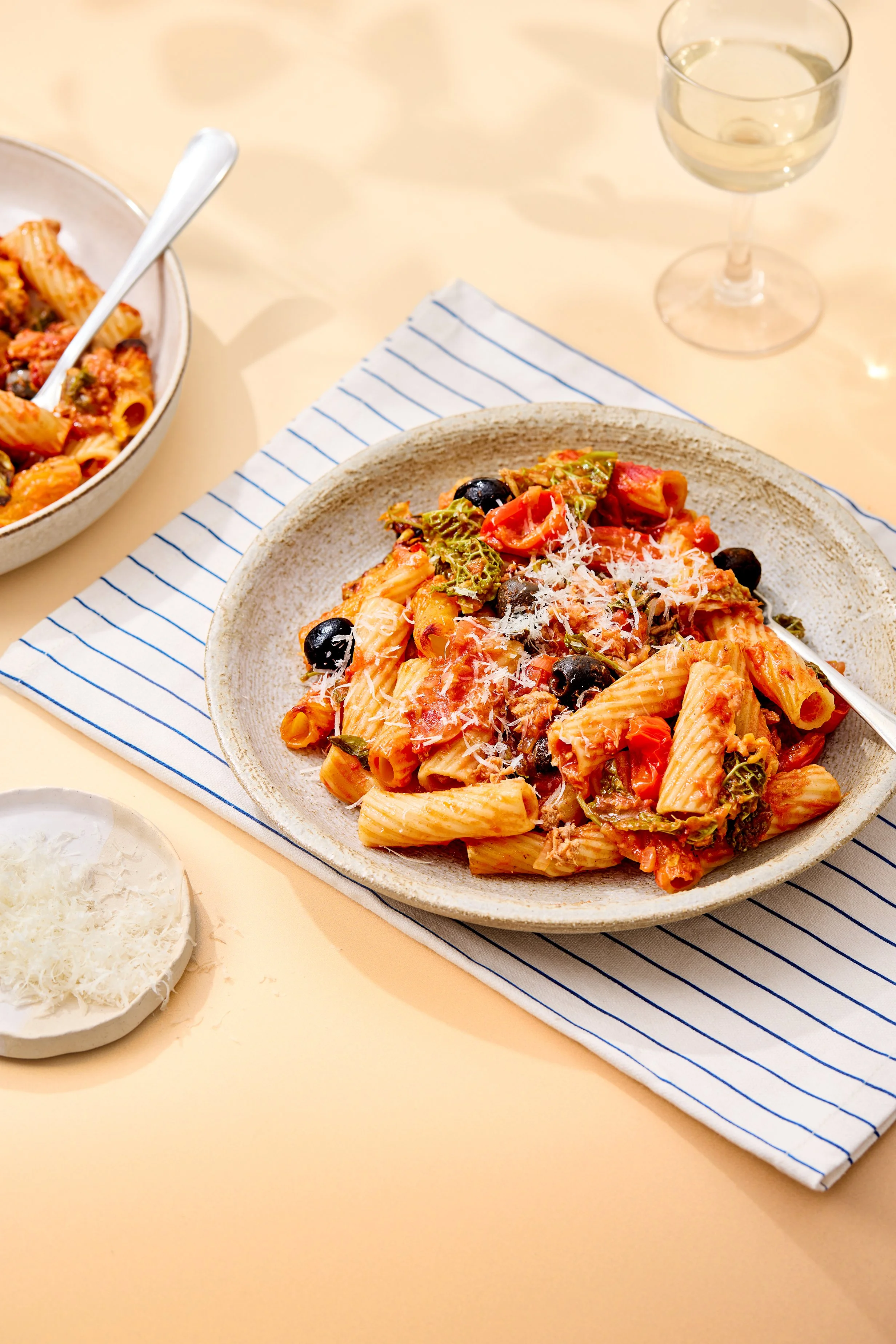 Tuna Pasta Bake Food Photography